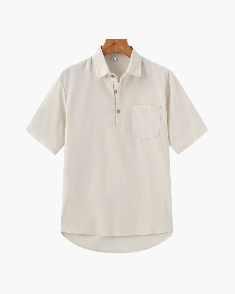 Casablanca Polo Linen - Beige