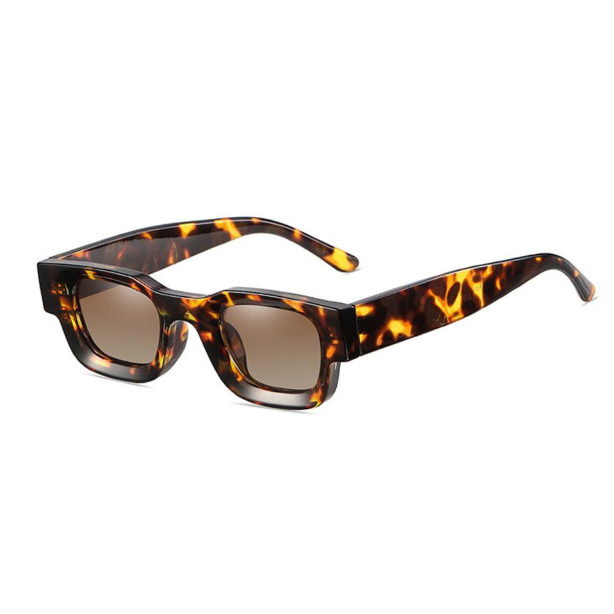Vintage Sunglasses - Leopard Brown